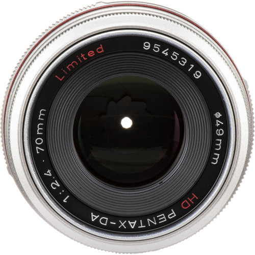 Объектив HD Pentax DA 70 mm f/2.4 Limited Silver
