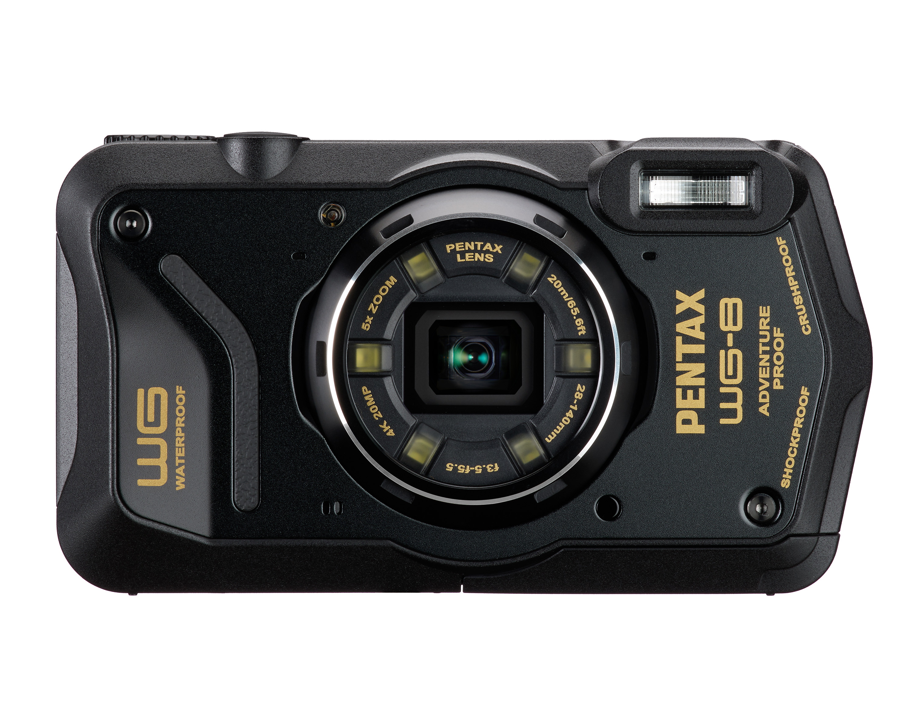 Защищённый фотоаппарат PENTAX WG-8 черный