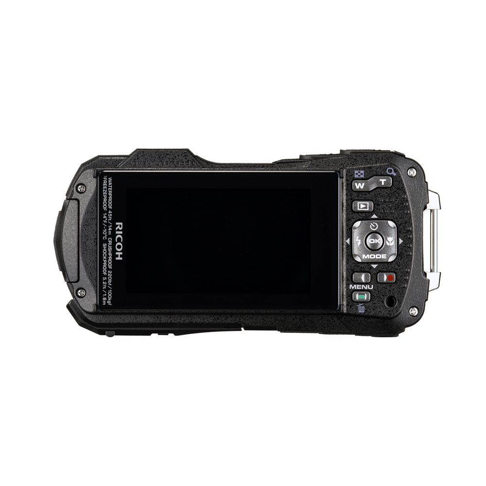 Водонепроницаемый фотоаппарат Ricoh WG-80 черный