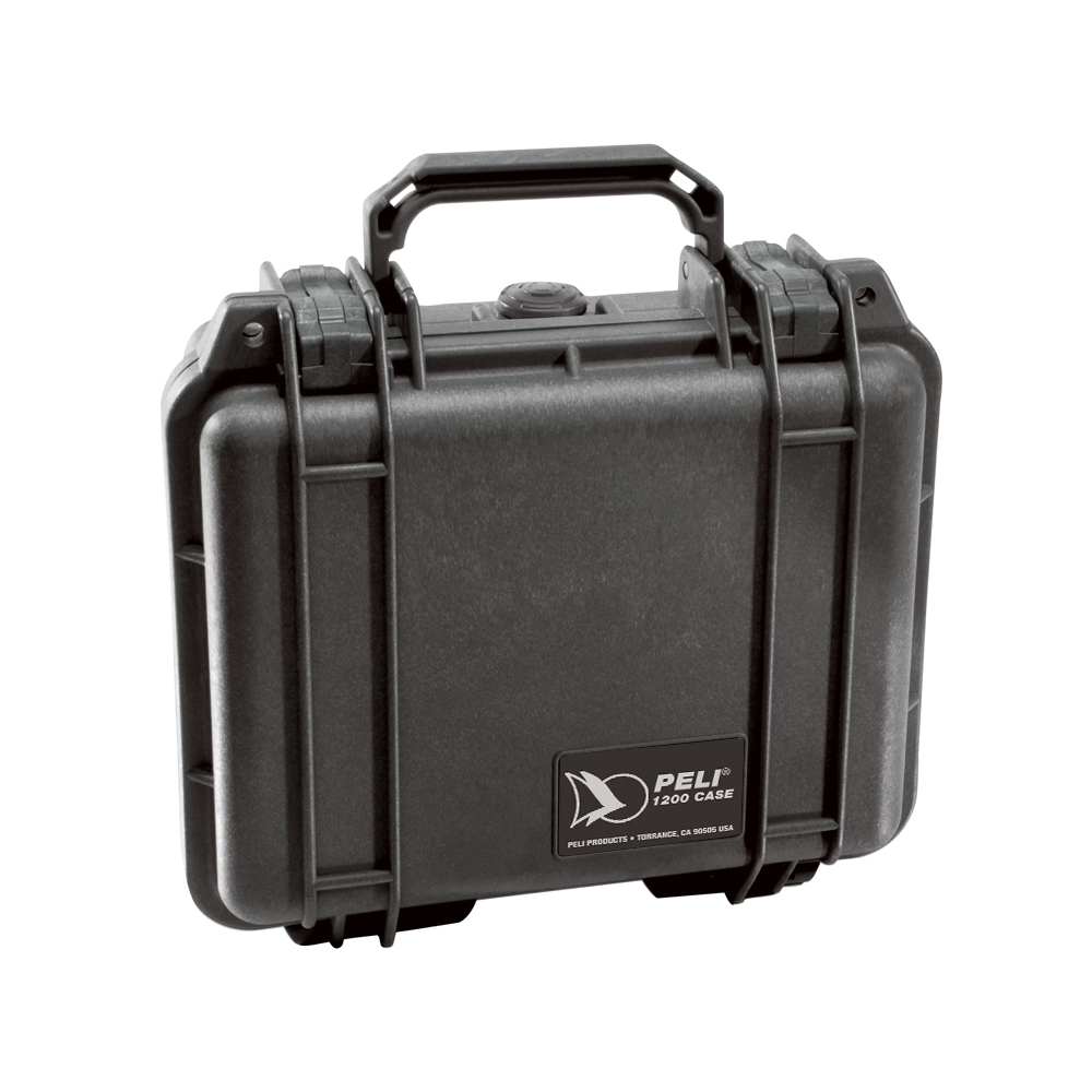 Защитный кейс Peli™ 1200 черный с поропластом