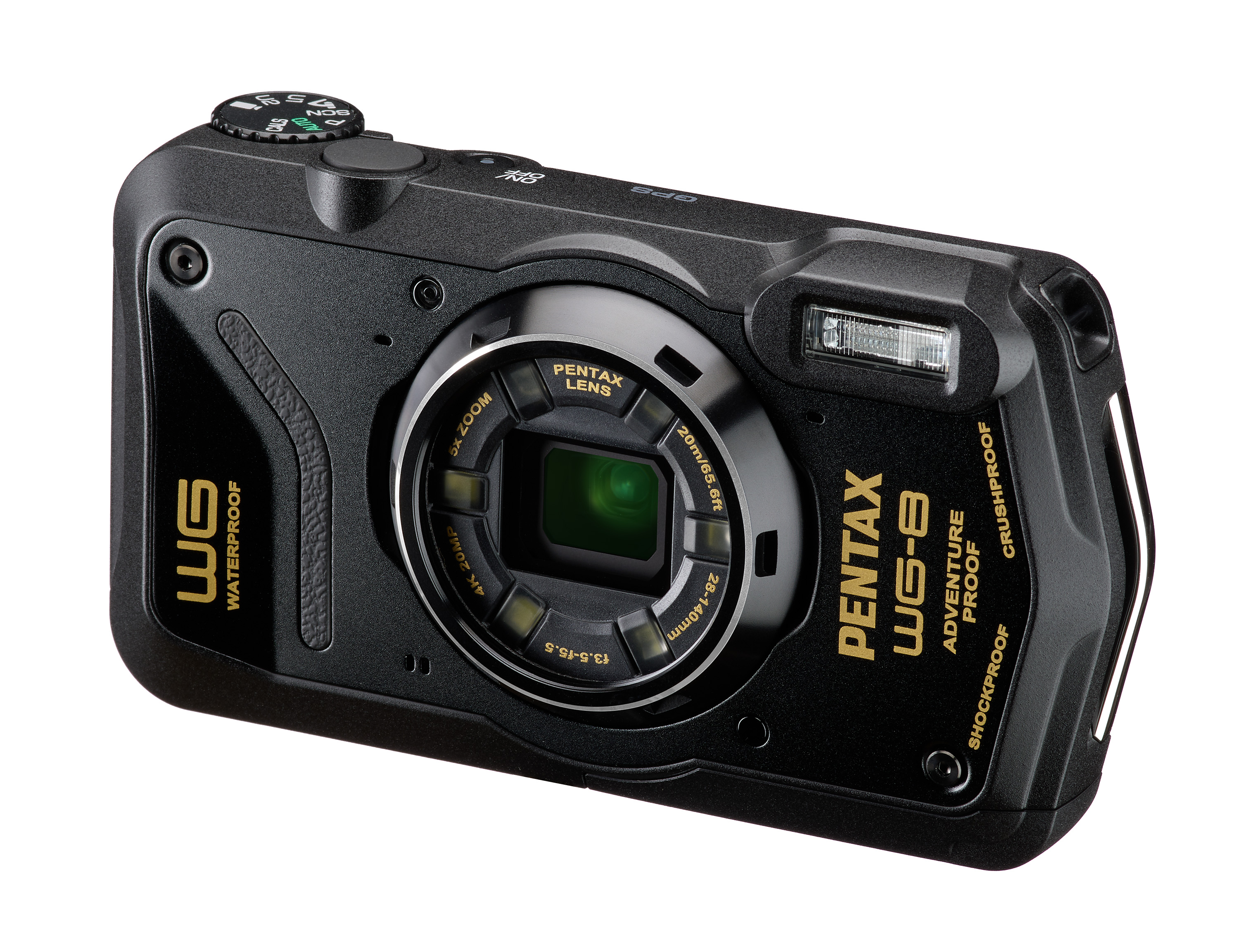 Защищённый фотоаппарат PENTAX WG-8 черный