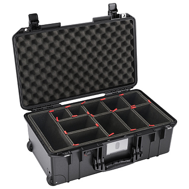 Защитный кейс Peli Air 1535 черный с жесткими перегородками TrekPak