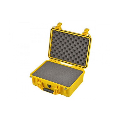 Защитный кейс Peli 1450 желтый с поропластом