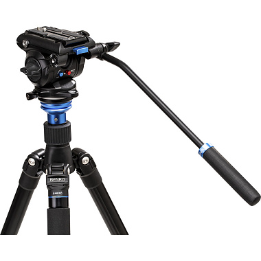 Benro TTOR34CLVS4PRO штатив Tortoise с видеоголовой/карбоновый с цангами