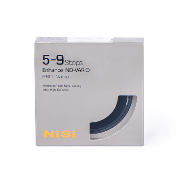 Светофильтр Nisi Enhance ND-VARIO  5-9 stops 82mm нейтрально-серый переменной плотности