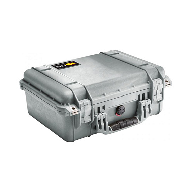 Защитный кейс Peli 1450 серый с поропластом