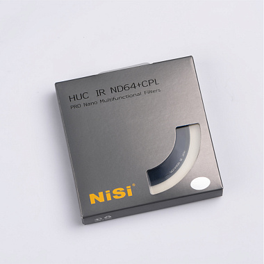 Светофильтр Nisi HUC IR ND64+CPL 72mm нейтрально-серый