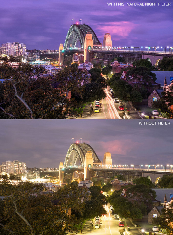 Светофильтр NiSi Natural Night 150*150mm — фото 1